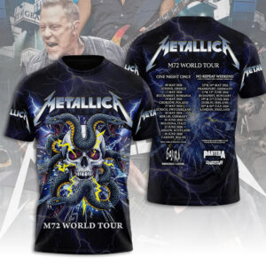 Metallica 2026 World Tour 3D Apparel – MAITM14272