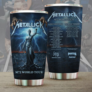 Metallica 2026 World Tour Tumbler Cup - MAITM14282