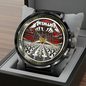 Metallica 45th Anniversary Black Stainless Steel Watch - HOATT15426