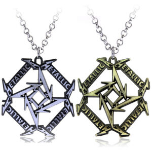 Metallica Retro Alloy Pendant Necklace - MAITMDROP050