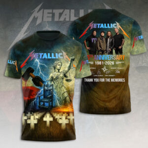Metallica 3D Apparel – HOATT15418