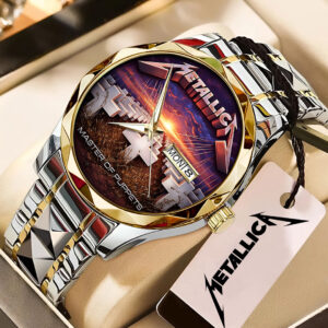 Metallica Alloy Luxury Quartz Watch - TMTHU3018