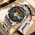 Metallica 45th Anniversary 2026 Alloy Luxury Quartz Watch – TANTN19687