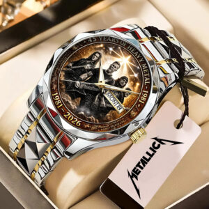 Metallica 45th Anniversary 2026 Alloy Luxury Quartz Watch - TANTN19697