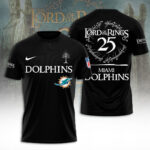 Miami Dolphins x The Lord of The Rings 25 Years 3D Apparel – TANTN19572