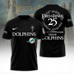 Miami Dolphins x The Lord of The Rings 25 Years 3D Apparel - TANTN19572