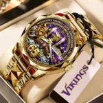 Minnesota Vikings 65th Anniversary Alloy Luxury Quartz Watch – MAITM14103