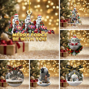 6PCS Star Wars Custom Shape 1-Side Printed Acrylic Ornament – NGHIAVT5811