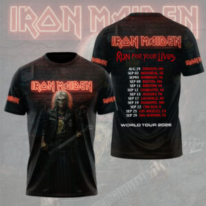 Iron Maiden 3D Apparel - NGHIAVT5828