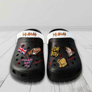 Def Leppard Custom Clogs - NGHIAVT5841
