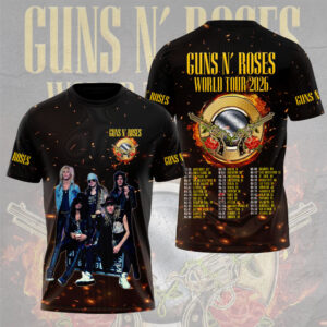 Guns N' Roses 3D Apparel - NGHIAVT5843