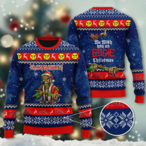 Iron Maiden Ugly Sweater - NGHIAVT5861