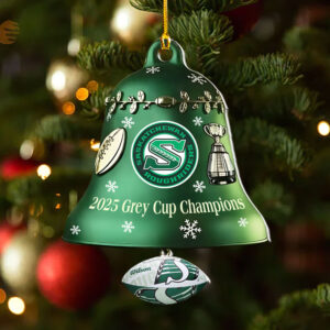 Saskatchewan Roughriders 2025 Custom Shape 2-sided Acrylic Ornament – NGHIAVT5862
