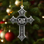 Ozzy Osbourne Custom Shape 2-sided Acrylic Ornament – NGHIAVT5863