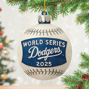 Los Angeles Dodgers 2025 Custom Shape 2-sided Acrylic Ornament – NGHIAVT5880
