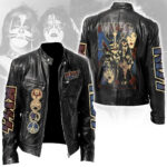 KISS Motorcycle Leather Jacket – NGHIAVT5888