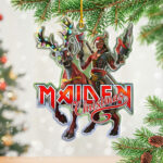 Iron Maiden Custom Shape 1-sided Acrylic Ornament – NGHIAVT5893