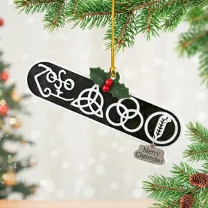 Led Zeppelin Custom Shape 2-sided Acrylic Ornament – NGHIAVT5896