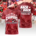 Georgia Bulldogs Football 2025 3D Apparel – NGHIAVT5901