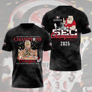 Georgia Bulldogs Football 2025 3D Apparel – NGHIAVT5904