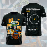 McLaren x Lando Norris 2025 3D Apparel – NGHIAVT5910