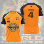 McLaren x Lando Norris 2025 3D Apparel – NGHIAVT5912