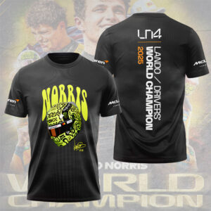 McLaren x Lando Norris 2025 3D Apparel – NGHIAVT5913
