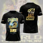 McLaren x Lando Norris 2025 3D Apparel – NGHIAVT5920