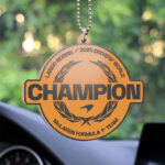 McLaren x Lando Norris 2025 Custom shape 2-sided Acrylic Car Ornament – NGHIAVT5923