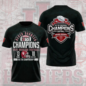 Indiana Hoosiers Football 2025 3D Apparel - NGHIAVT5933