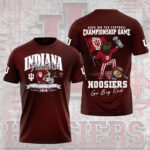 Indiana Hoosiers Football 3D Apparel – NGHIAVT5937