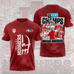 Indiana Hoosiers Football 2025 3D Apparel – NGHIAVT5939