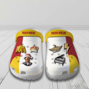 Freddie Mercury Custom Clogs - NGHIAVT5944