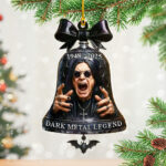 Ozzy Osbourne Custom Shape 2-sided Acrylic Ornament – NGHIAVT5948