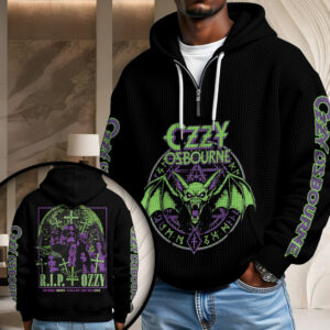 Ozzy Osbourne 3D Unisex Waffle Hoodie - NGHIAVT5995
