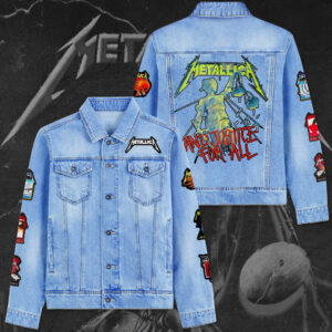 Metallica 2D Denim Jacket - NGHIAVT6005
