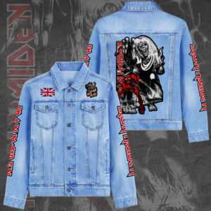 Iron Maiden 2D Denim Jacket - NGHIAVT6006