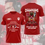 Indiana Hoosiers Football 2025 3D Apparel – NGHIAVT6014