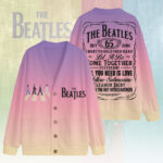 The Beatles Knitted V-neck Cardigan – NGHIAVT6029