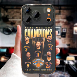 New York Knicks NBA Cup 2025 Phone Case – NGHIAVT6033