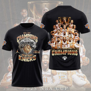 New York Knicks NBA Cup 2025 3D Apparel - NGHIAVT6034