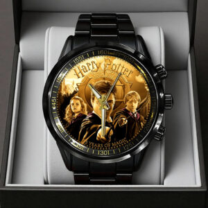 Harry Potter 25th Anniversary 2026 Black Stainless Steel Watch - NGHIAVT6039