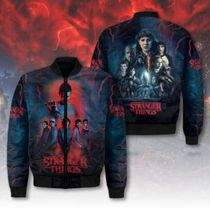 Stranger Things 3D Bomber Jacket - NGHIAVT6044