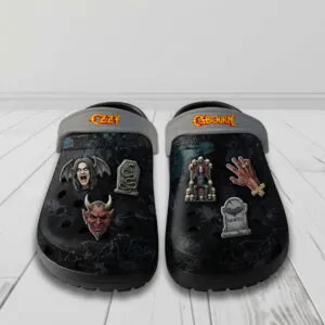 Ozzy Osbourne Custom Clogs - NGHIAVT6069