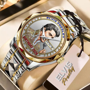 Elvis Presley Alloy Luxury Quartz Watch - NGHIAVT6115