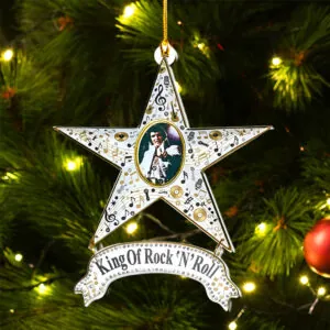 Elvis Presley Custom Shape 2-sided Acrylic Ornament – NGHIAVT6118