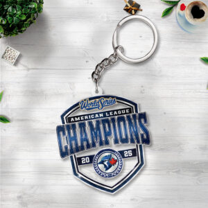 Toronto Blue Jays 2025 Custom Shape 1-sided Keychain - NGHIAVT6132