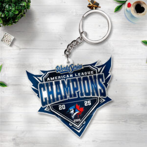 Toronto Blue Jays 2025 Custom Shape 2-sided Keychain - NGHIAVT6134