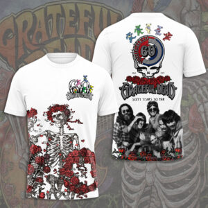 Grateful Dead 60th Anniversary 2025 3D Apparel – NGHIAVT6143