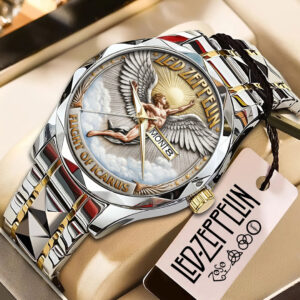 Led Zeppelin Alloy Luxury Quartz Watch - NGHIAVT6151